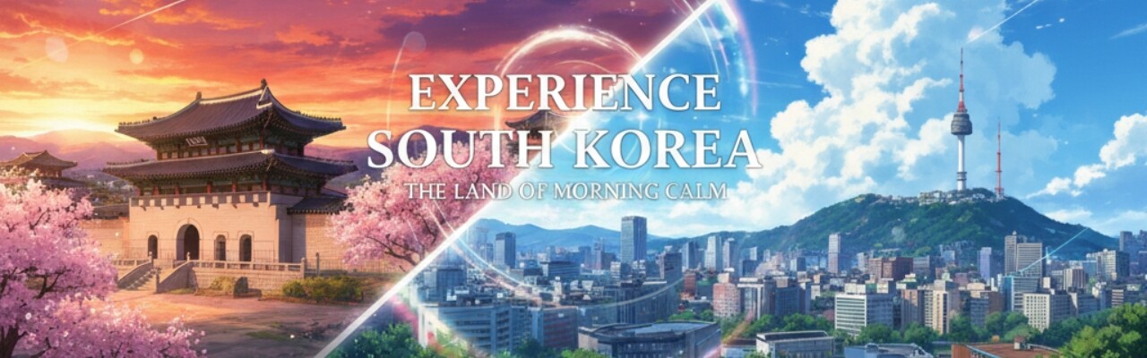 South Korea Travel Booking Banner