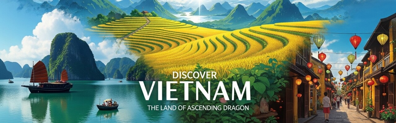 Vietnam Travel Booking Banner -